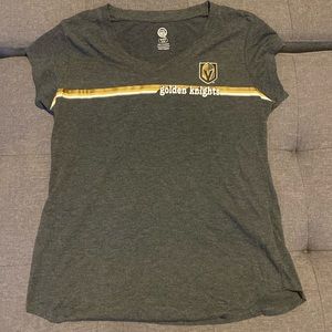 Vegas Golden Knights Womens Tee Size Medium 8/10 Short Sleeve T-Shirt NHL Hockey